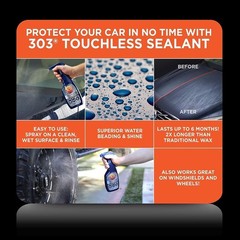 Ceramic Touchless Sealant Water Beading Long-Lasting Protection Easy Spray Rinse