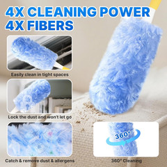 Duster Refill for Swiffer Duster, 30 Count Heavy Duty Duster Refills with 1 Hand