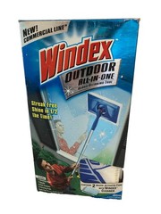 Windex Outdoor All-In-One Glass & Window Cleaner Tool Starter Kit