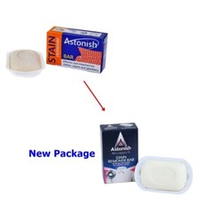 2x Astonish Stain Remover Bar Clothes Carpet Upholstery Pre Laundry Fabric 75g.