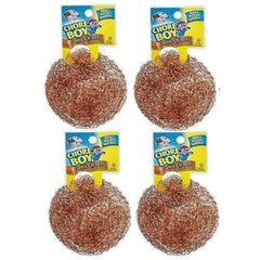 Chore Boy Copper Scrubber 100% Pure Copper Scrubbers New Steel Wool Scouring Pad