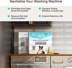 Washing Machine Cleaner Tablets – 24 Pack for a 12 Month Supply. Formulated for