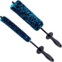 VIKING Wheel Barrel Brush Set, Cleaning Brush for Wheels and Car Detailing Kit,