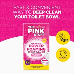 Miracle Foaming Toilet Cleaner – Self-Activating Deep Clean, Stain Removal, Fres