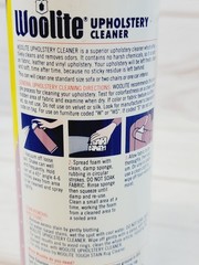 Vintage Woolite Upholstery Cleaner Fabric, Leather, Vinyl Unused 14oz 1991