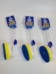 Dawn Soap Dispensing Dish Wand with Refill Non-Scratch Scrubber Sponge 3 Units