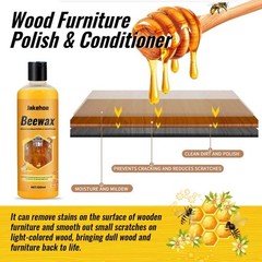 1-3PCS Beeswax Polish Conditioner All-in-One Wood Furniture Waterproof Restorer