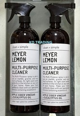 (2-Pack) CLEAN + SIMPLE ~ MEYER LEMON Kitchen Refresher Cleaner Odor Deodorizer