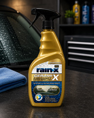 Rain-X Cerami-X Glass Cleaner & Water Repellent 23oz Haze-Free Formula