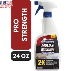 Mold Mildew Stain Remover Spray Multi-Surface Cleaner No Scrubbing 24oz New