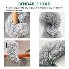 100Inch Extendable Ceiling Fan Duster for Cleaning Furniture Blinds High Ceiling