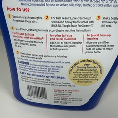 BISSELL FIBER CLEANSING FORMULA 48 FL. OZ., CONTAINS SCOTCHGUARD