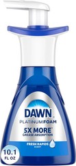 Ultra Platinum Foam Dishwashing Foam, Fresh Rapids Scent, 10.1 Fl Oz (Packaging