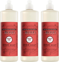 Mrs. MEYER’S CLEAN DAY Liquid Dish Soap, Tomato Vine Scent, 16 Fl Oz Bottle – 3