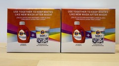 Tide Plus Bleach Acti-Lift Crystals Laundry Detergent Powder 21 oz Each Lot 2