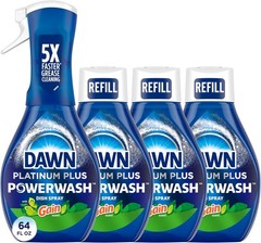 Dawn Powerwash Gain Original Dish Spray, Liquid Dish Soap, Dish Soap Refill, , 1