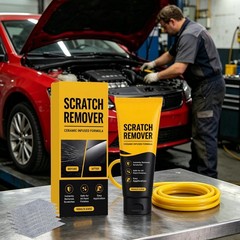 Car Scratch Remover 120g Portable Polishing Agent with Cloth Car Paint