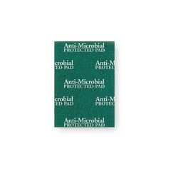 TOUGH GUY 2NTJ3 Scouring Pad,8 7/8 in L,Green,PK20 2NTJ3