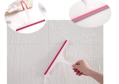 3pcs Silicone Shower Squeegee for Glass Doors & Tiles – Handheld Bathroom and…