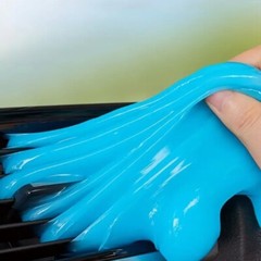 2 Pack Cleaning Magic Gel Duster For Car PC Keyboard TV Remotes Laptops Kitchen