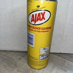 Ajax Oxygen Bleach Powder Heavy Duty Cleanser 21oz Canister
