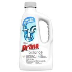 Non-Corrosive Drain Cleaner Gel Unclogs Pipes Fast Odor Removal Safe All Drains