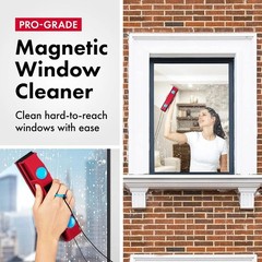 The Glider D-2 Magnetic Window Cleaner for Double Glazed Windows. Fit to 0.3i…