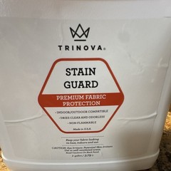 Trinova Stain Guard (1 gal.) 3.79L Premium Fabric Protection – New Sealed