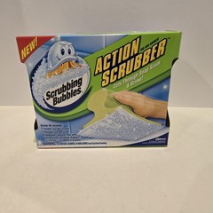 Scrubbing Bubbles Action Scrubber Starter Kit 4 Disposable Pads