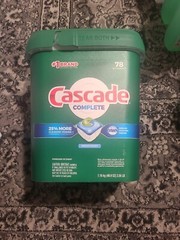 Cascade Complete Dishwasher-Pods ActionPacs Detergent Tabs Fresh Scent 78 Count