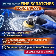 200Ml Cerium Oxide Glass Polishing Liquid – Deep Cleaning Glass & Removes Wiper
