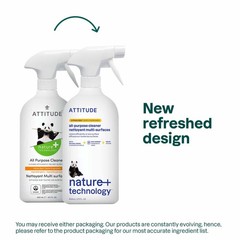 Attitude All Purpose Cleaner Spray | Ewg Verified | 94 Plant-based | Citrus Zest