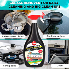 SHUMANIT – Cold Grease Remover. Spray for the Immediate Removal of Stubborn and