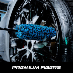 VIKING Wheel Barrel Brush Set, Cleaning Brush for Wheels and Car Detailing Kit,