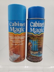 Lot Of 2 Vintage Orginal Cabinet Magic Wood Cleaner 13oz Aerosol