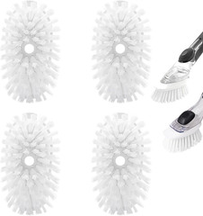 Brush Refills for OXO Dish Brush – 4 Pack Dish Brush Cleaning Soap Dispensing He