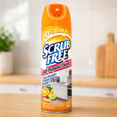 Scrub Free All Purpose Cleaner Citrus Spray 20% Bonus Multi Surface 12oz