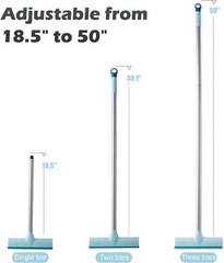 Extendable Floor Scrub Brush with Stiff Bristles – Perfect for Bathroom & Patio