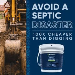 Septic Tank Shock Treatment | Bio Enzyme Septic Safe |Clears Leach & Drain Field