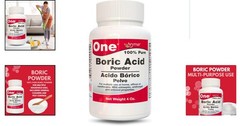 4oz Pure Granular Boric Powder – Effective Household Cleaner, Made in USA