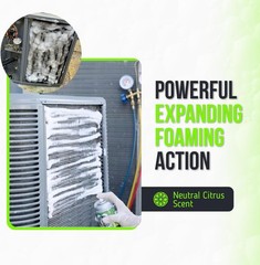 Deep-Penetrating AC Unit Cleaner – No Rinse