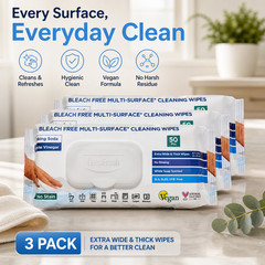 3-Pack DEEPFRESH Multi-Surface Cleaner Wipes