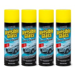 Premium Aerosol Glass Cleaner Spray Car Windshield Home Window StreakFree 19oz