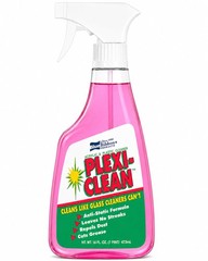 16 OZ Blue Ribbon PlexiClean Acrylic Plastic Cleaner StreakFree Polish Spray