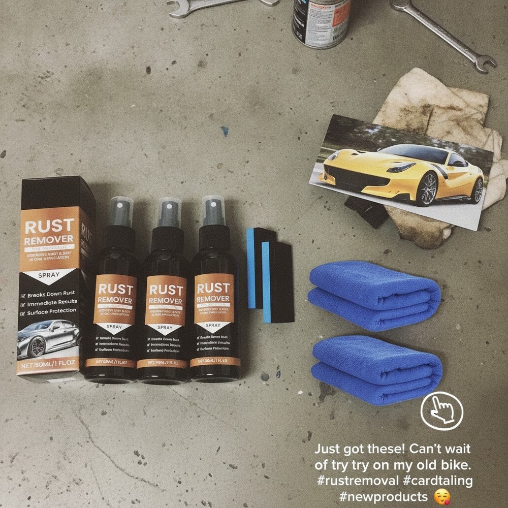 Nexa Fast-Action Rust Remover Spray, 3-Pack 30ML – Effortless Rust Solution