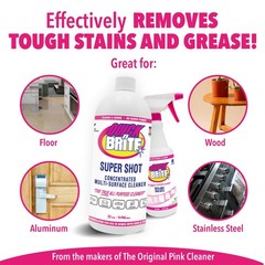 Super Shot Liquid Cleaner, True All Purpose Cleaner, Concentrated, 32 oz