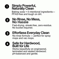 Quick Shine Hardwood Floor Cleaner 64 oz Streak Free No Residue Powered by