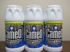 Lot of 3 Cameo Aluminum Stainless Steel Cleaner Original Formula 10 oz