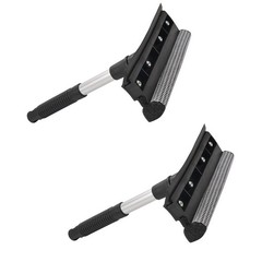 2 Pack Squeegee for Car Window Cleaning and Windshield Washing Standard Window