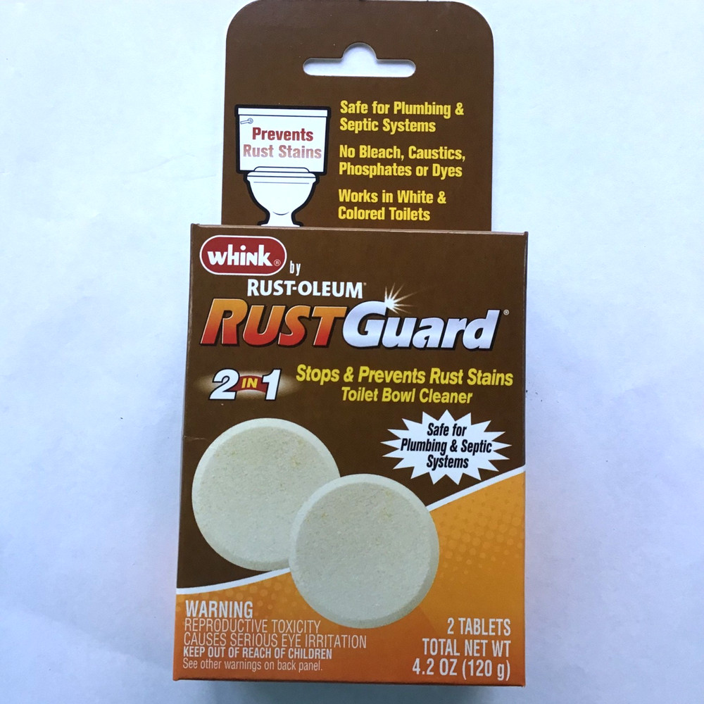 Rust-Oleum Rustguard Rust Stain Remover | Heavy-Duty Iron Stain Remover & Toilet
